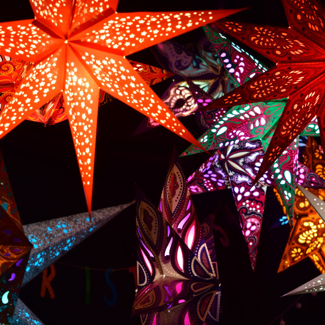 "Decoration lights" by Amit Mendelsohn - £50.00 "Decoration lights" stock image
