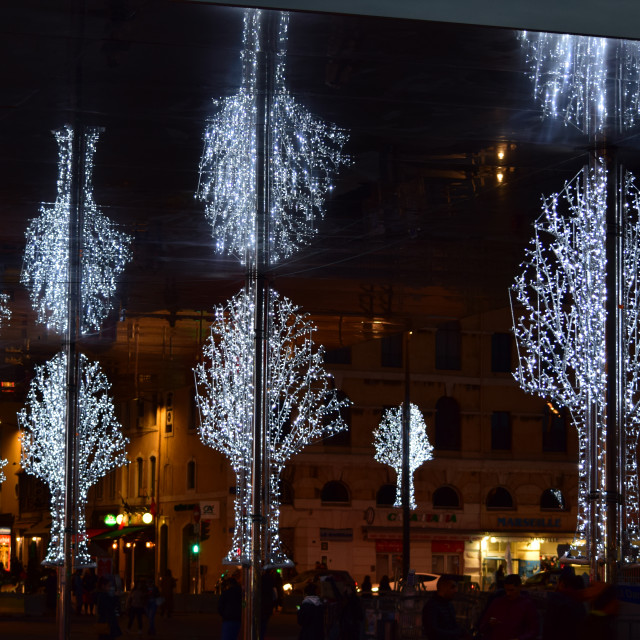 "Christmas lights" by Amit Mendelsohn - £50.00 "Christmas lights" stock image