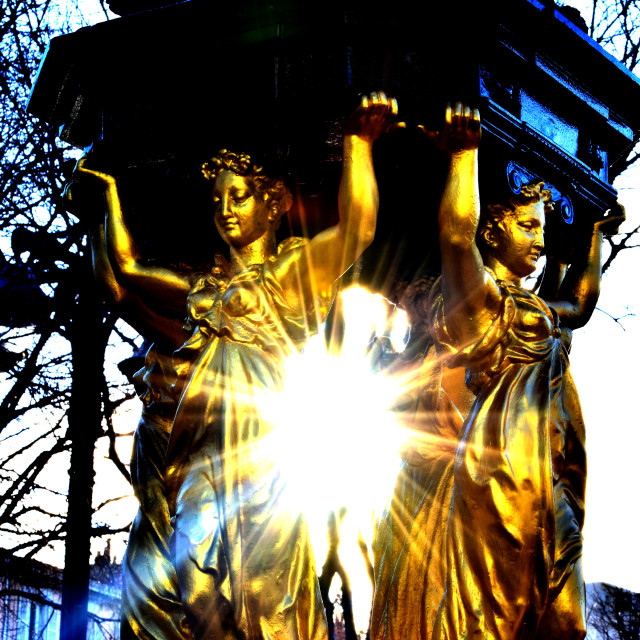 "Sun pass through" by Amit Mendelsohn - £50.00 "Sun pass through" stock image