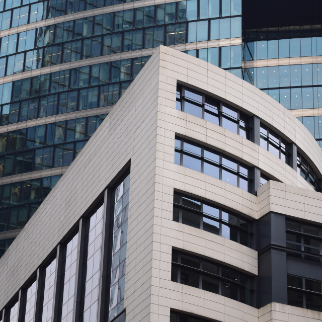 "Modern architecture in Brussels" by Amit Mendelsohn - £50.00 "Modern architecture in Brussels" stock image