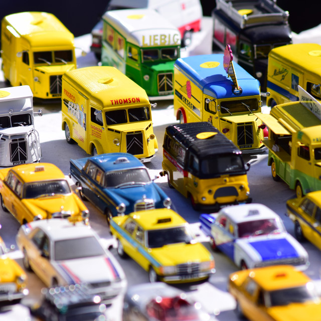 "An old cars collection" by Amit Mendelsohn - £50.00 "An old cars collection" stock image