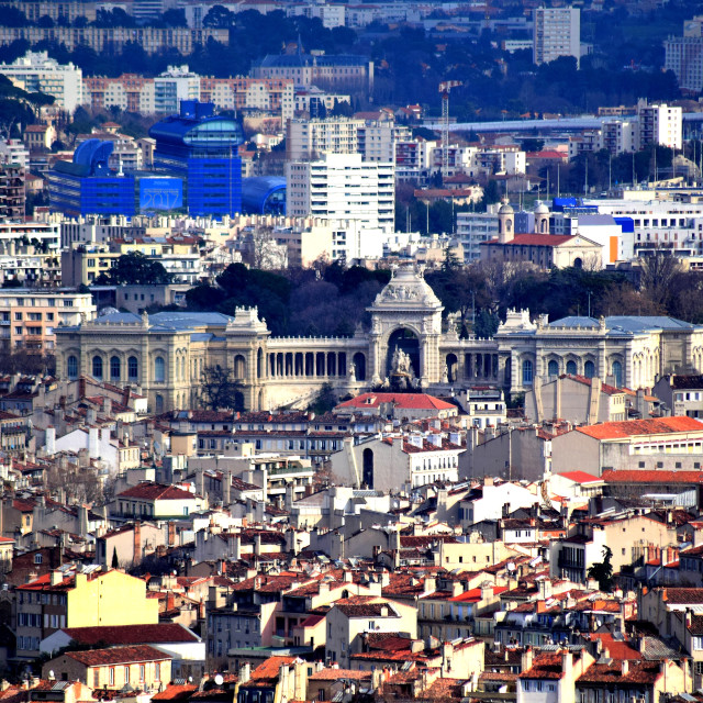 "The Longchamp palace" stock image