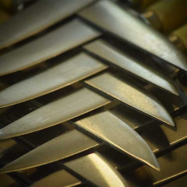"Knives" by Amit Mendelsohn - £50.00 "Knives" stock image
