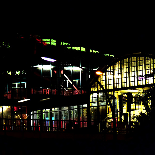 "A station of the metro in Berlin" stock image