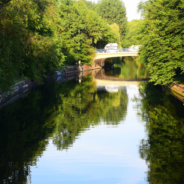 "The Spree In Berlin" by Amit Mendelsohn - £50.00 "The Spree In Berlin" stock image