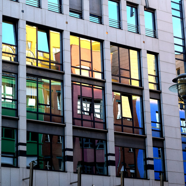 "Colours reflected" by Amit Mendelsohn - £50.00 "Colours reflected" stock image