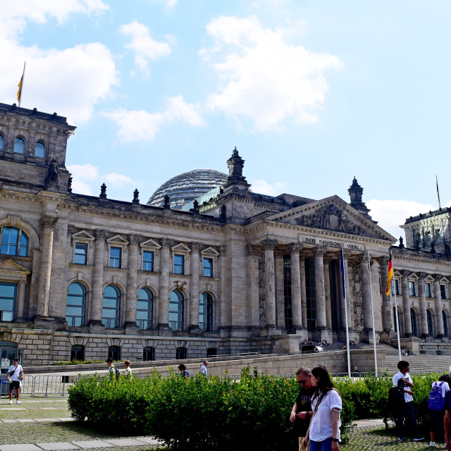 "The Reichstag" stock image