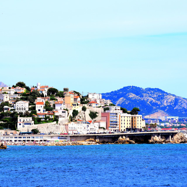 "The southern coast line" by Amit Mendelsohn - £50.00 "The southern coast line" stock image