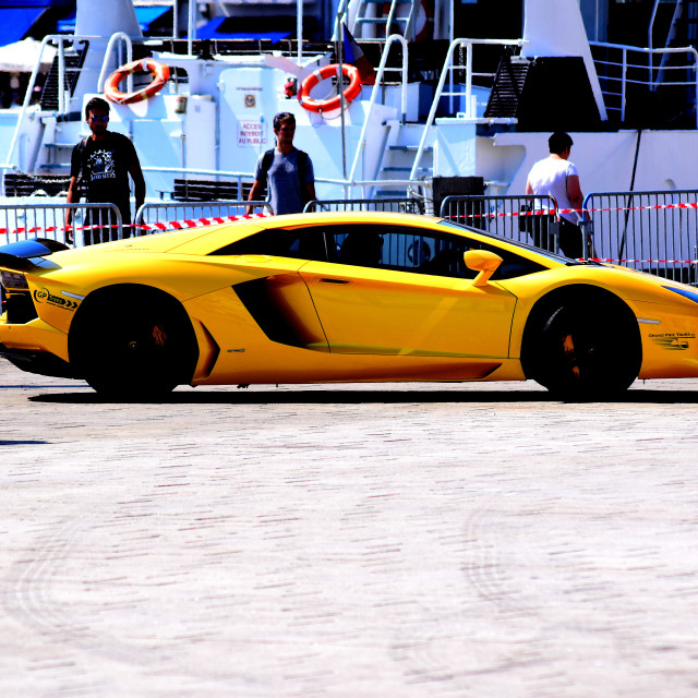 "Lamborghini" by Amit Mendelsohn - £50.00 "Lamborghini" stock image
