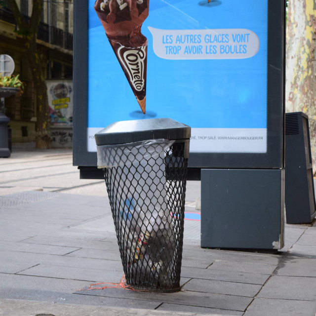 "To the garbage" by Amit Mendelsohn - £50.00 "To the garbage" stock image