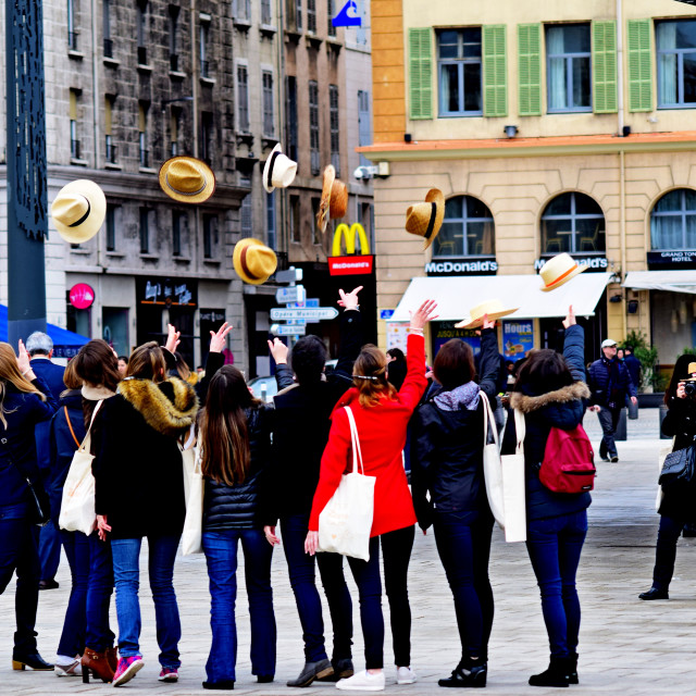 "Hats off" by Amit Mendelsohn - £50.00 "Hats off" stock image