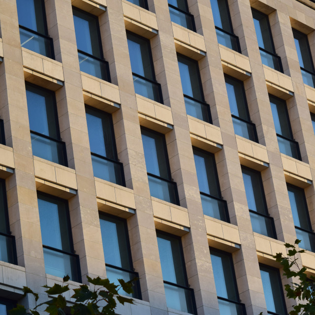"A solid façade" by Amit Mendelsohn - £50.00 "A solid façade" stock image