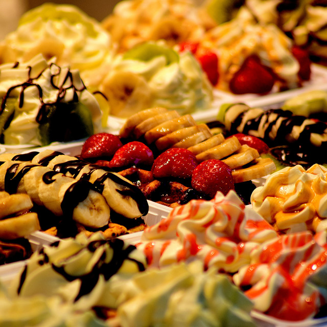 "Belgian wafer" by Amit Mendelsohn - £50.00 "Belgian wafer" stock image
