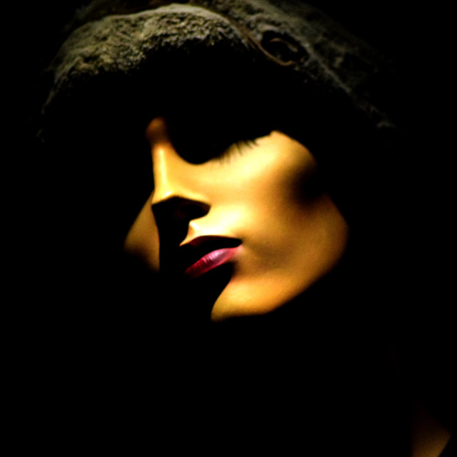 "Mysterious" by Amit Mendelsohn - £50.00 "Mysterious" stock image