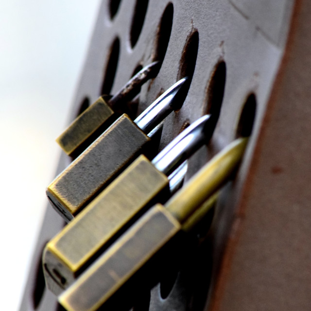 "Locks" by Amit Mendelsohn - £50.00 "Locks" stock image