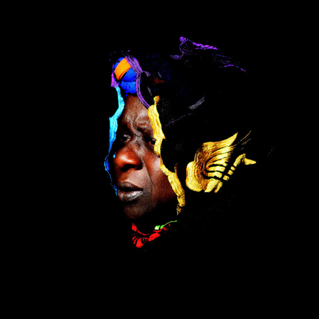 "A face of an African woman" by Amit Mendelsohn - £50.00 "A face of an African woman" stock image