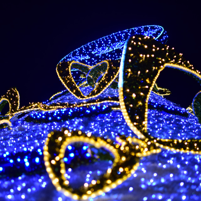 "Christmas lights" by Amit Mendelsohn - £50.00 "Christmas lights" stock image