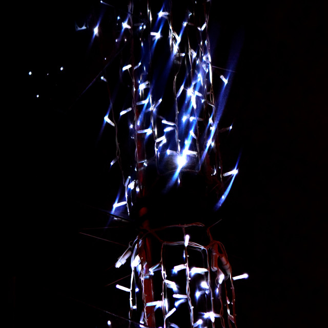 "Christmas light" by Amit Mendelsohn - £50.00 "Christmas light" stock image