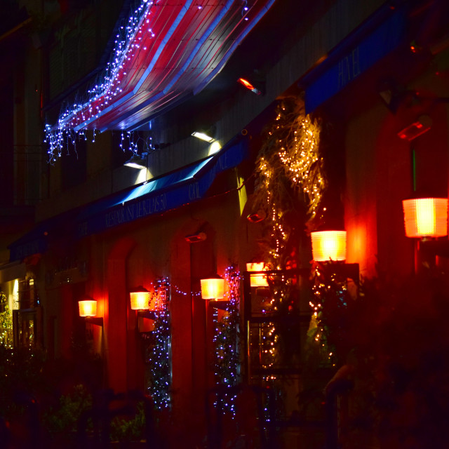 "Christmas lights" by Amit Mendelsohn - £50.00 "Christmas lights" stock image