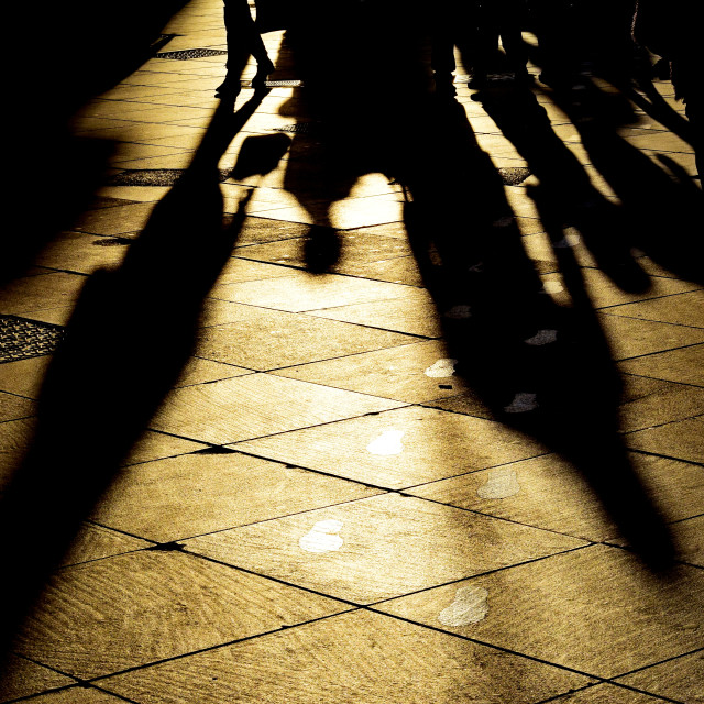 "shadows" by Amit Mendelsohn - £50.00 "shadows" stock image