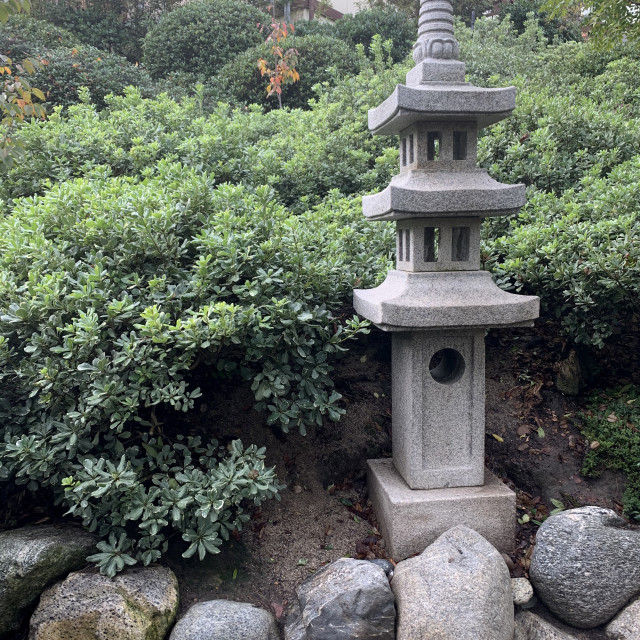 "Statue in Park" by Melissa Minnella - £15.00 "Statue in Park" stock image