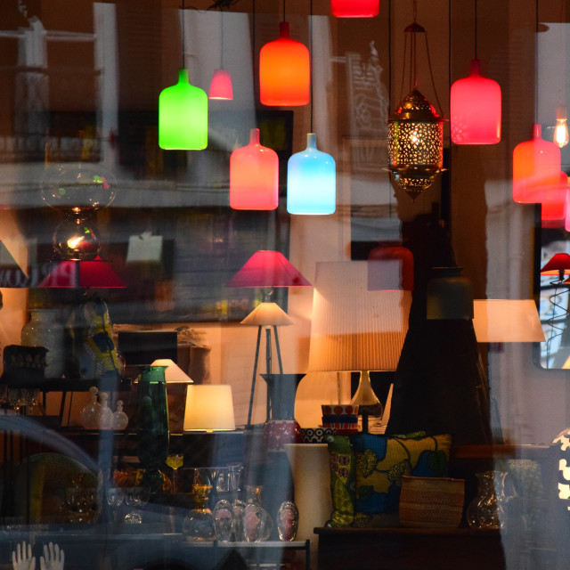 "Lights in colours" by Amit Mendelsohn - £50.00 "Lights in colours" stock image