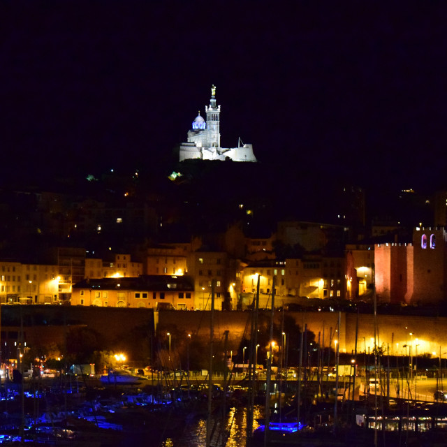 "Notre dame de la garde" by Amit Mendelsohn - £50.00 "Notre dame de la garde" stock image
