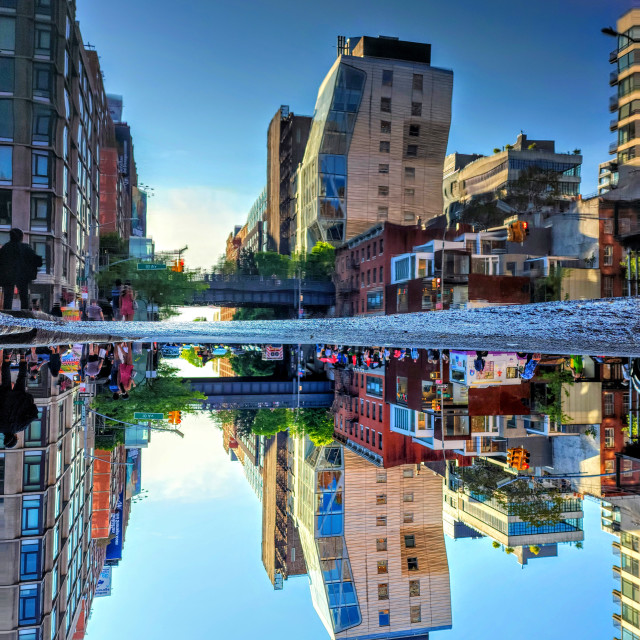 "NYC High Line in the Sky" by Nancy E Hightower - $53.32 "NYC High Line in the Sky" stock image
