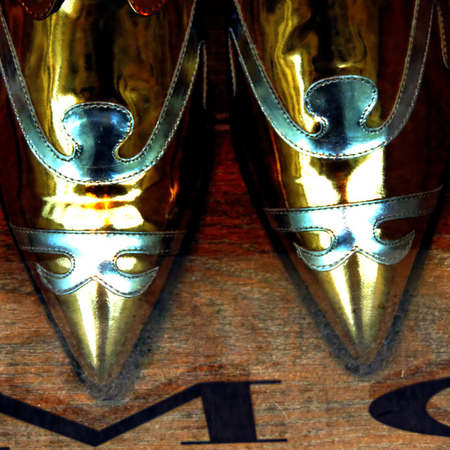 "Shiny and pointy" by Amit Mendelsohn - £50.00 "Shiny and pointy" stock image