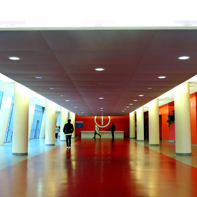 "The reception of a hospital" by Amit Mendelsohn - £50.00 "The reception of a hospital" stock image