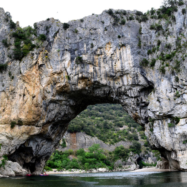 "Vallon pont d'arc" by Amit Mendelsohn - £50.00 "Vallon pont d'arc" stock image