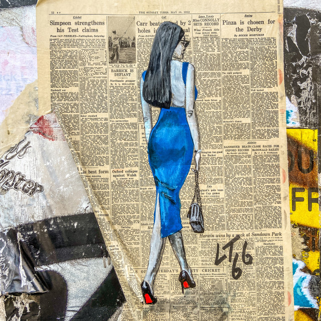 "Going out" by Tim Constable - £10.00 "Going out" stock image