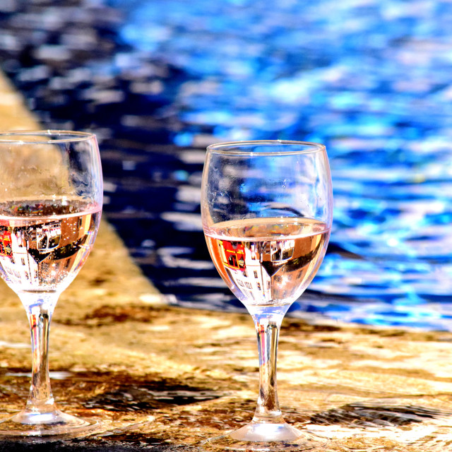"Rosé wine" by Amit Mendelsohn - £50.00 "Rosé wine" stock image
