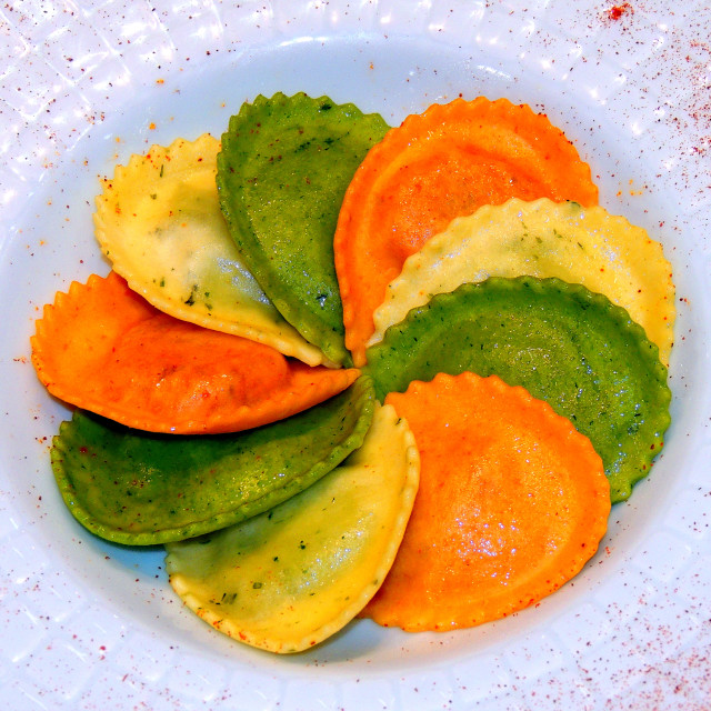 "Ravioli italian" by Amit Mendelsohn - £50.00 "Ravioli italian" stock image