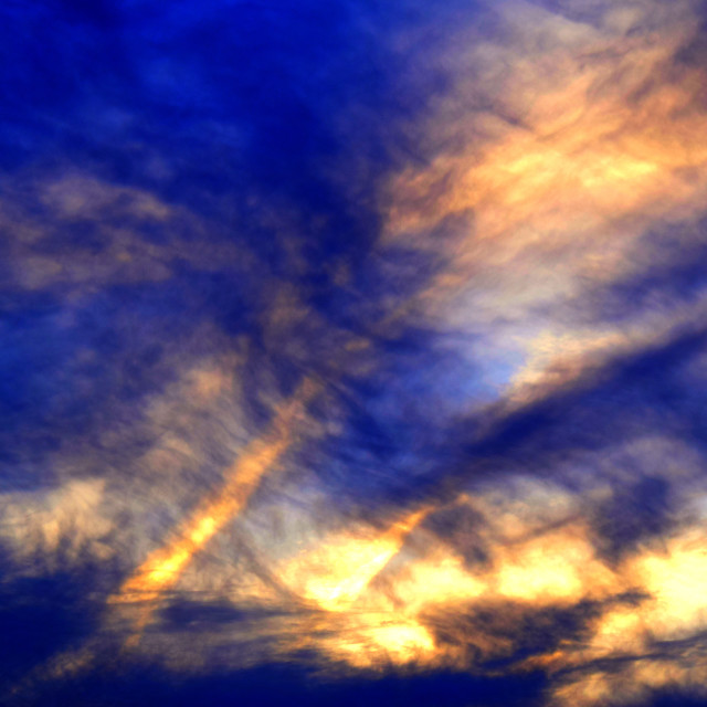 "Wild sky" by Amit Mendelsohn - £50.00 "Wild sky" stock image