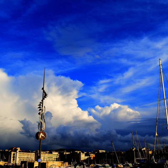 "Sky above the port" by Amit Mendelsohn - £50.00 "Sky above the port" stock image