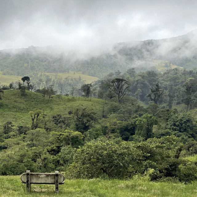 "Fog in the Valley" by Melissa Minnella - £15.00 "Fog in the Valley" stock image