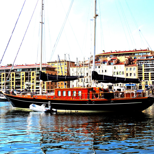 "A boat" by Amit Mendelsohn - £50.00 "A boat" stock image