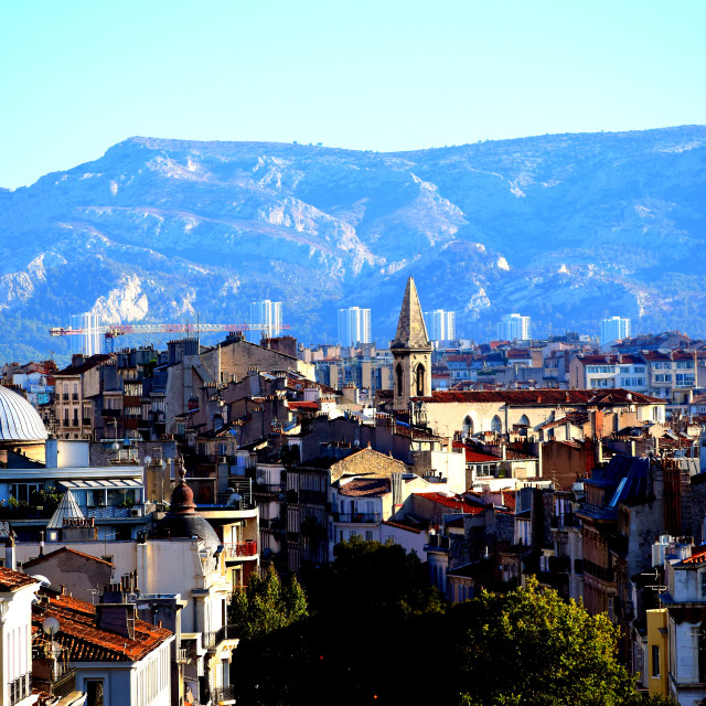 "Above the city's roofs" by Amit Mendelsohn - £50.00 "Above the city's roofs" stock image
