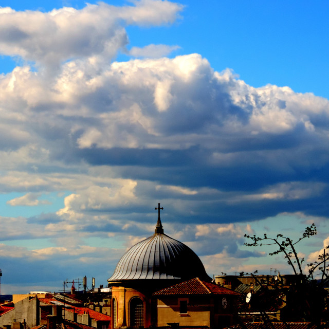 "The sky above" by Amit Mendelsohn - £50.00 "The sky above" stock image