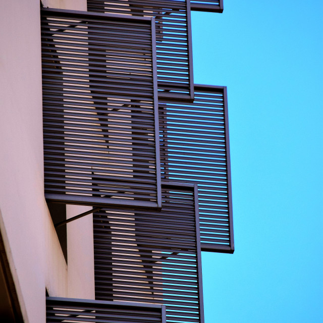 "Shutters open" by Amit Mendelsohn - £50.00 "Shutters open" stock image