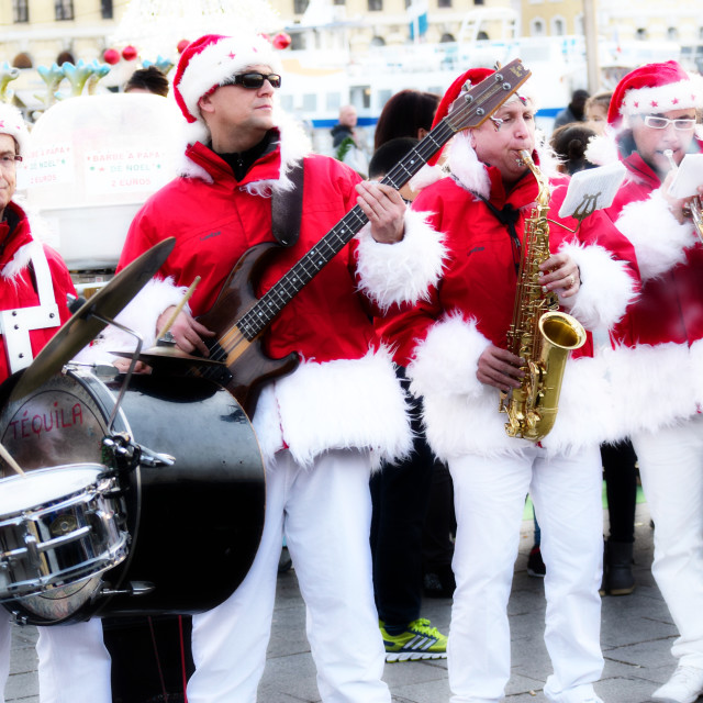"Christmas band" by Amit Mendelsohn - £50.00 "Christmas band" stock image