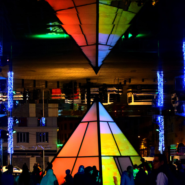 "Christmas pyramide" by Amit Mendelsohn - $50.38 "Christmas pyramide" stock image