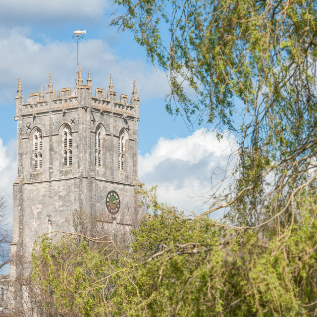 "Christchurch Priory" stock image