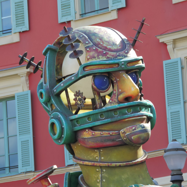 "Nice Carnival 6" by Amit Mendelsohn - £50.00 "Nice Carnival 6" stock image