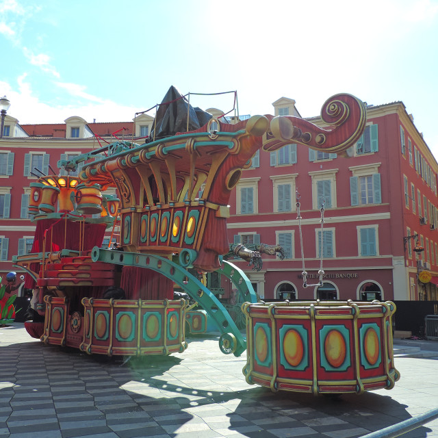 "Nice Carnival 5" by Amit Mendelsohn - £50.00 "Nice Carnival 5" stock image