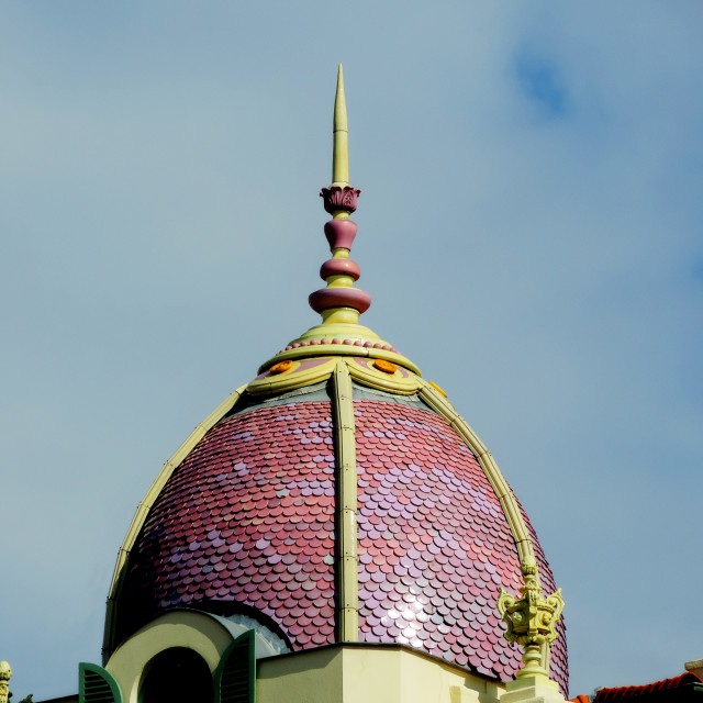 "A dome of a building in Nice" by Amit Mendelsohn - £50.00 "A dome of a building in Nice" stock image