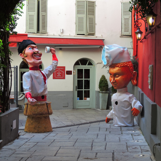 "Nice Carnival 8" by Amit Mendelsohn - £50.00 "Nice Carnival 8" stock image