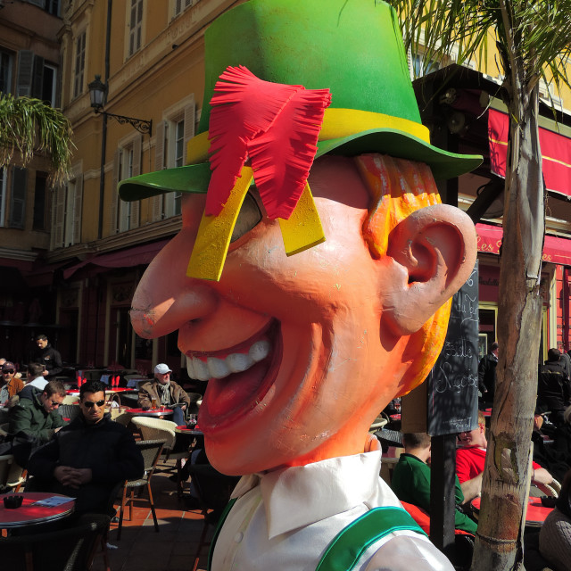 "Nice Carnival 9" by Amit Mendelsohn - £50.00 "Nice Carnival 9" stock image
