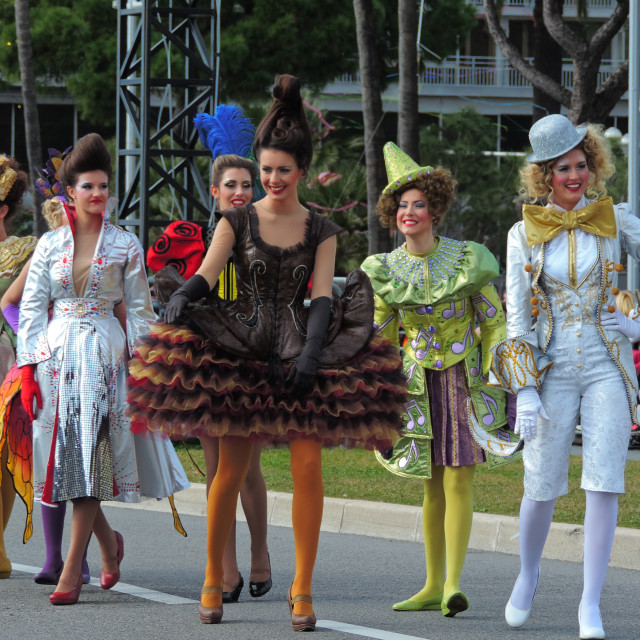 "Nice Carnival 12" by Amit Mendelsohn - £50.00 "Nice Carnival 12" stock image